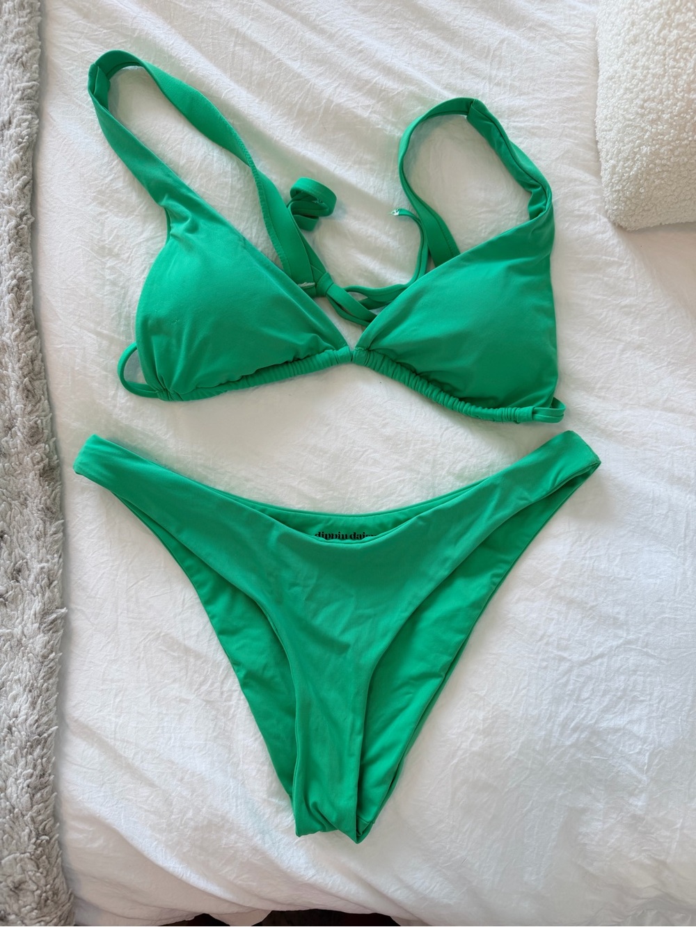 Dippin' Daisy's Emerald Green Bikini Set
